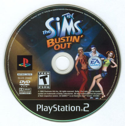
The Sims: Bustin' Out | PlayStation 2 | physical media | Region: North America | source-country=Canada,United States | Data by MobyGames.com