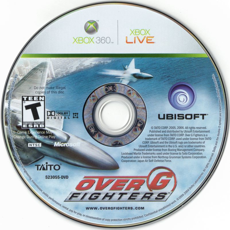 Over G Fighters | Xbox 360 | physical media | region=North America | source-country=Canada,United States | zypher-v2 | moby-de9977de9cff | Data by MobyGames.com