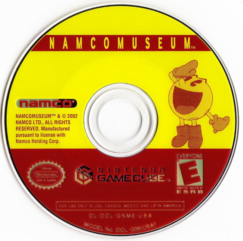 
Namco Museum | GameCube | physical media | Data by MobyGames.com