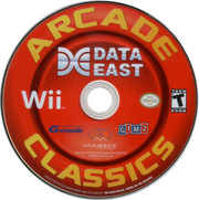 Data East Arcade Classics | Wii | physical media | region=North America | source-country=United States | zypher-v2 | moby-9555725df4ec | Data by MobyGames.com