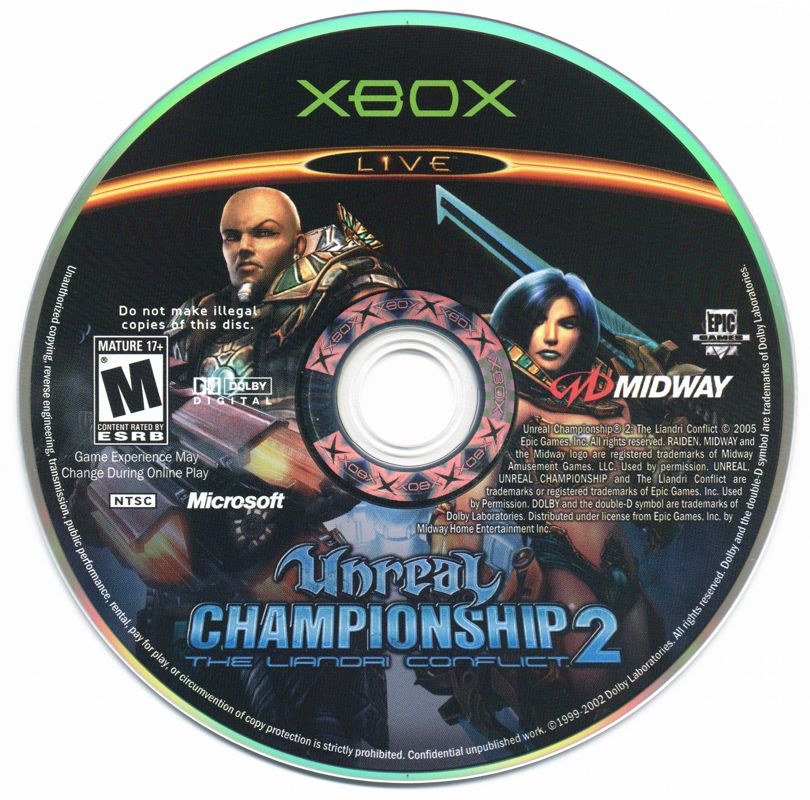 
Unreal Championship 2: The Liandri Conflict | Xbox | physical media | Data by MobyGames.com