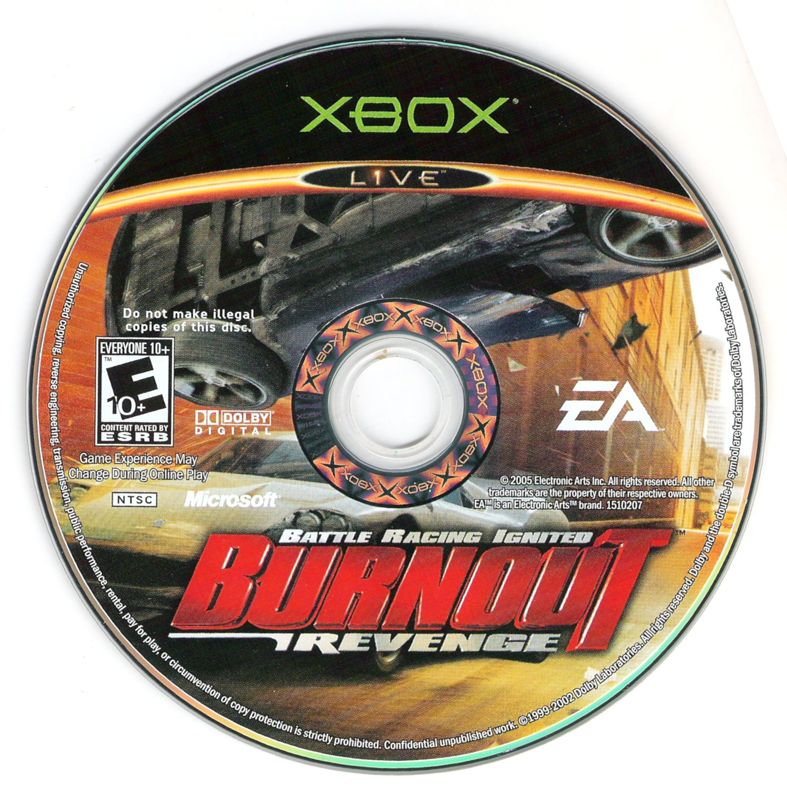 
Burnout: Revenge | Xbox | physical media | Region: North America | source-country=Canada,United States | Data by MobyGames.com
