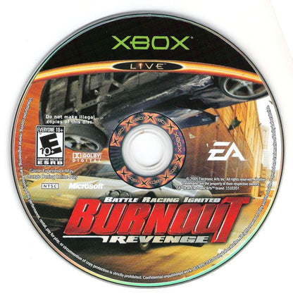 
Burnout: Revenge | Xbox | physical media | Region: North America | source-country=Canada,United States | Data by MobyGames.com