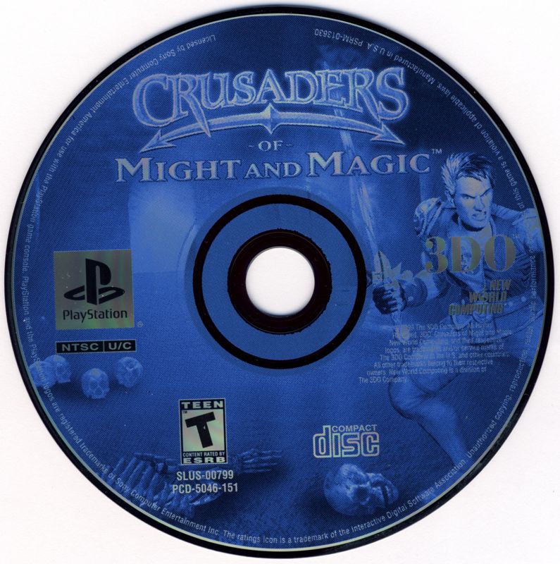 
Crusaders of Might and Magic | PlayStation | physical media | Data by MobyGames.com