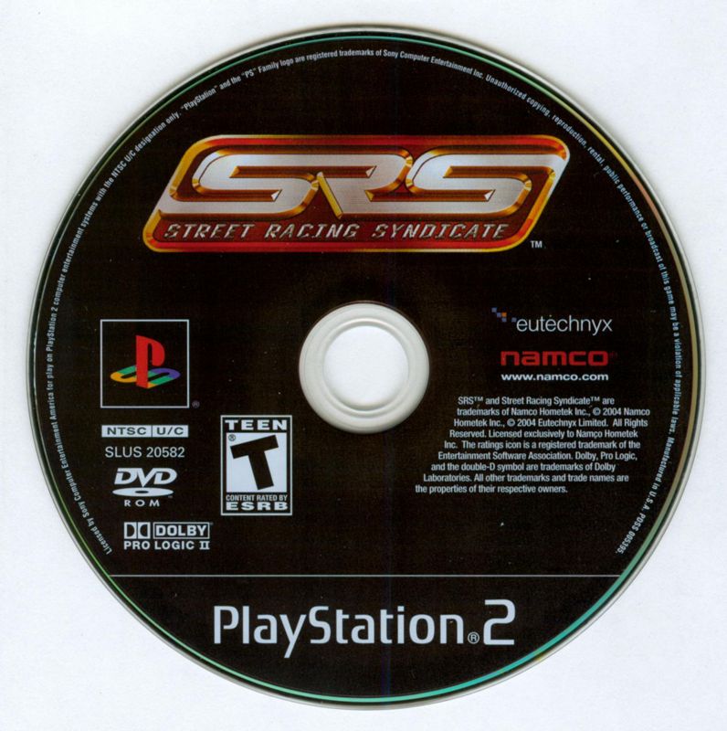 SRS: Street Racing Syndicate | PlayStation 2 | physical media | region=North America | source-country=Canada,United States | zypher-v2 | moby-f9426c609118 | Data by MobyGames.com