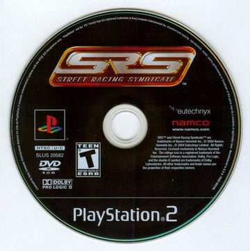 SRS: Street Racing Syndicate | PlayStation 2 | physical media | region=North America | source-country=Canada,United States | zypher-v2 | moby-f9426c609118 | Data by MobyGames.com