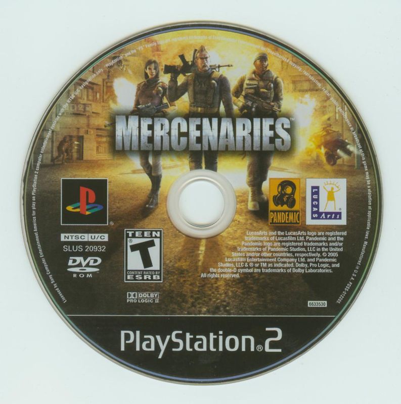
Mercenaries: Playground of Destruction | PlayStation 2 | physical media | Data by MobyGames.com
