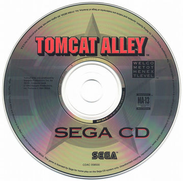 
Tomcat Alley | SEGA CD | game disc 1 of 1 | Data by MobyGames.com