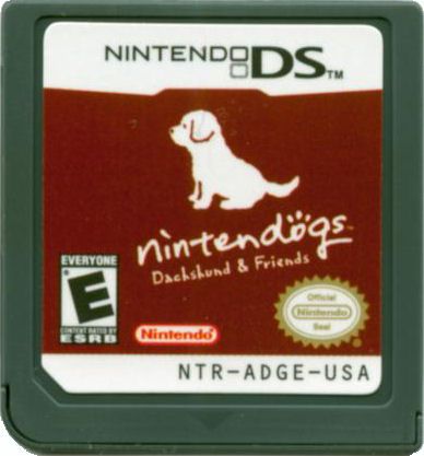 Nintendogs: Dachshund & Friends | Nintendo DS | physical media | Data by MobyGames.com