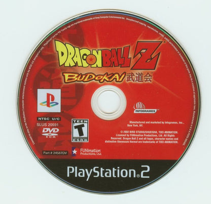 Dragon Ball Z: Budokai | PlayStation 2 | physical media | region=North America | source-country=United States | zypher-v2 | moby-24ae285764a8 | Data by MobyGames.com