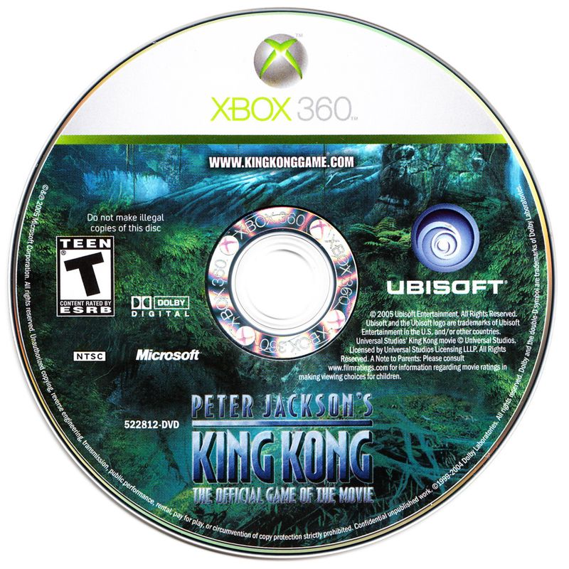 Peter Jackson's King Kong: The Official Game of the Movie | Xbox 360 | physical media | region=North America | source-country=Canada,United States | zypher-v2 | moby-de5169ed2f9a | Data by MobyGames.com