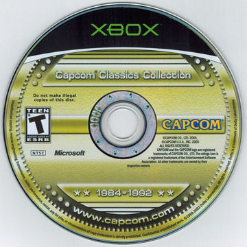 Capcom Classics Collection | Xbox | physical media | region=North America | source-country=United States | zypher-v2 | moby-97a759075d24 | Data by MobyGames.com