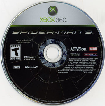 
Spider-Man 3 | Xbox 360 | physical media | Data by MobyGames.com