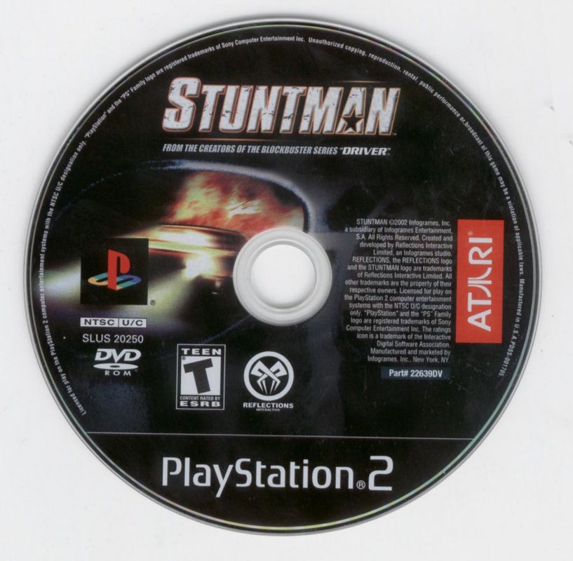 Stuntman | PlayStation 2 | physical media | region=North America | source-country=United States | zypher-v2 | moby-215ad4beb77a | Data by MobyGames.com