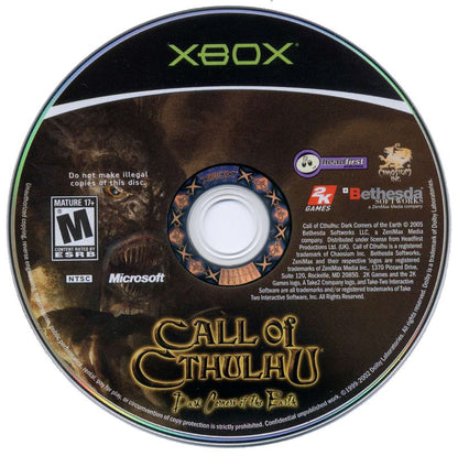 Call of Cthulhu: Dark Corners of the Earth | Xbox | physical media | region=North America | source-country=United States | zypher-v2 | moby-9745ecd9dfe9 | Data by MobyGames.com