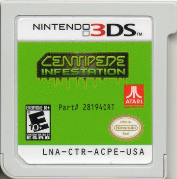 
Centipede: Infestation | Nintendo 3DS | physical media | Data by MobyGames.com