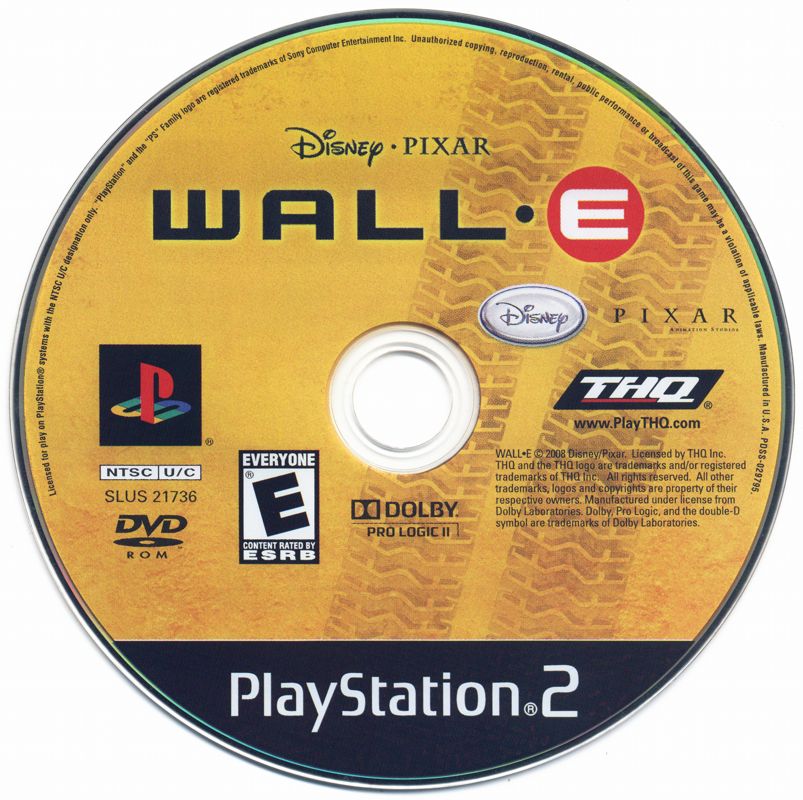 
Disney•Pixar Wall-E | PlayStation 2 | physical media | Data by MobyGames.com