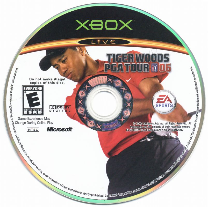 Tiger Woods PGA Tour 06 | Xbox | physical media | region=North America | source-country=United States | zypher-v2 | moby-ac48f145a3f1 | Data by MobyGames.com