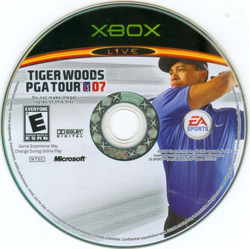 Tiger Woods PGA Tour 07 | Xbox | physical media | region=North America | source-country=United States | zypher-v2 | moby-863269fd140e | Data by MobyGames.com