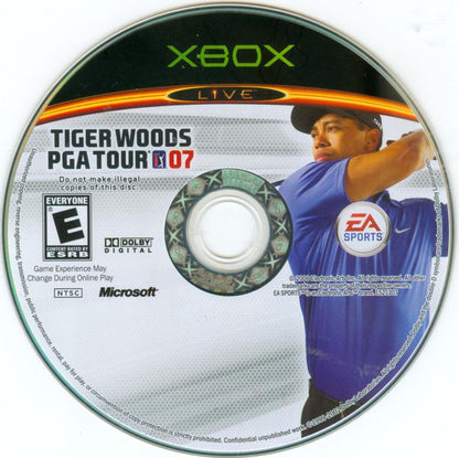 Tiger Woods PGA Tour 07 | Xbox | physical media | region=North America | source-country=United States | zypher-v2 | moby-863269fd140e | Data by MobyGames.com