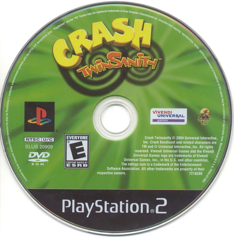 Crash Twinsanity | PlayStation 2 | physical media | region=North America | source-country=United States | zypher-v2 | moby-e4beec315302 | Data by MobyGames.com