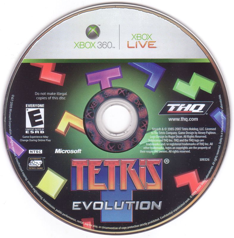 
Tetris Evolution | Xbox 360 | physical media | Data by MobyGames.com