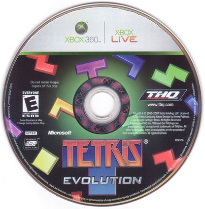 
Tetris Evolution | Xbox 360 | physical media | Data by MobyGames.com
