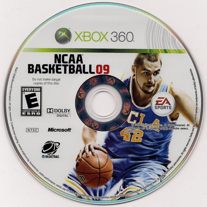 
NCAA Basketball 09 | Xbox 360 | physical media | Data by MobyGames.com
