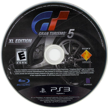 
Gran Turismo 5: XL Edition | PlayStation 3 | physical media | Data by MobyGames.com