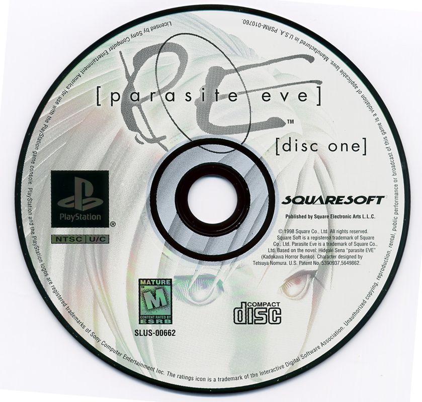 
Parasite Eve (Greatest Hits) | PlayStation | physical media | Region: North America | source-country=United States | Data by MobyGames.com