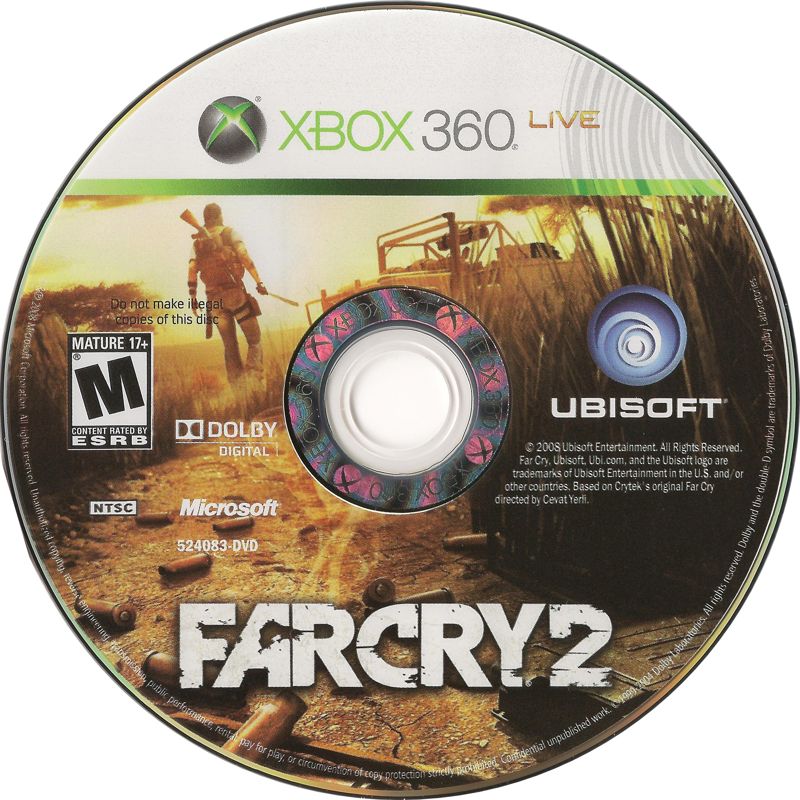 
Far Cry 2 | Xbox 360 | physical media | Data by MobyGames.com