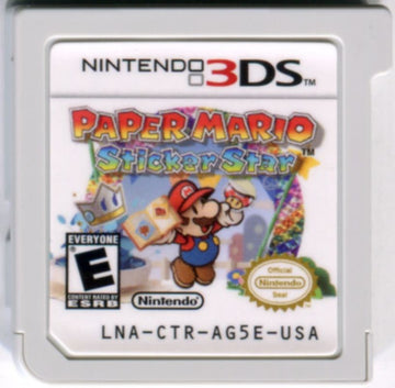 
Paper Mario: Sticker Star | Nintendo 3DS | physical media | Data by MobyGames.com