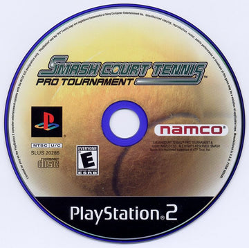 Smash Court Tennis: Pro Tournament | PlayStation 2 | physical media | region=North America | source-country=Canada,United States | zypher-v2 | moby-46f702f1920a | Data by MobyGames.com