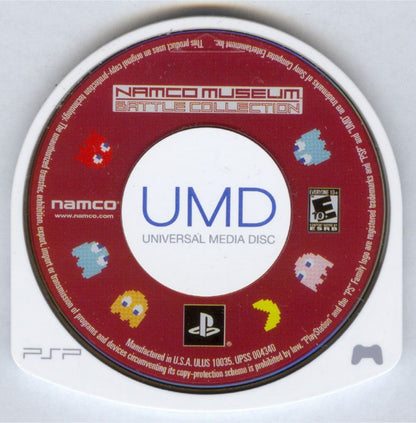 Namco Museum Battle Collection | PSP | physical media | region=North America | source-country=United States | zypher-v2 | moby-ac27aa6faddd | Data by MobyGames.com