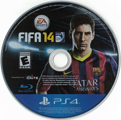 
FIFA 14 | PlayStation 4 | physical media | Data by MobyGames.com