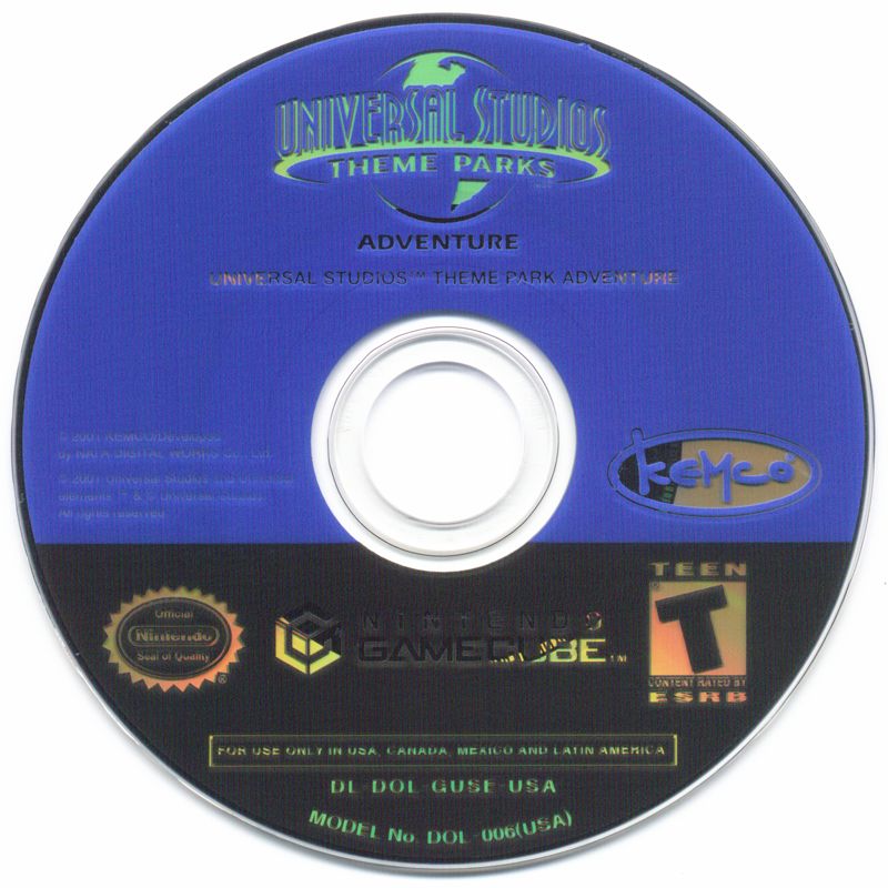
Universal Studios Theme Parks Adventure | GameCube | physical media | Data by MobyGames.com