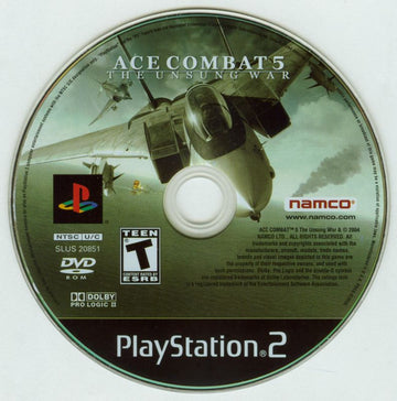 
Ace Combat 5: The Unsung War | PlayStation 2 | physical media | Region: North America | source-country=Canada,United States | Data by MobyGames.com
