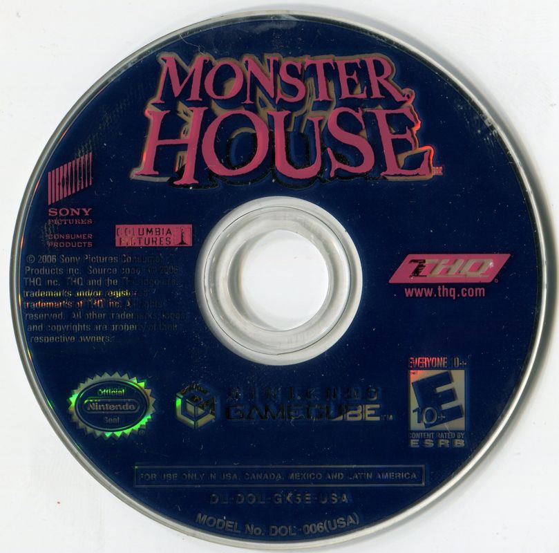 Monster House | GameCube | physical media | Data by MobyGames.com