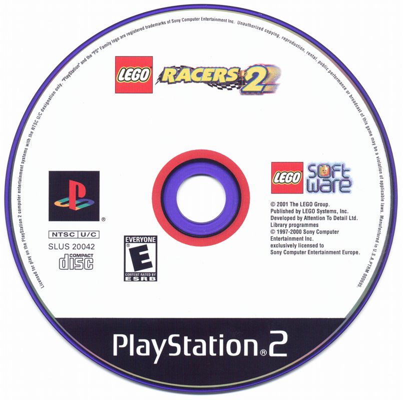 
LEGO Racers 2 | PlayStation 2 | physical media | Data by MobyGames.com