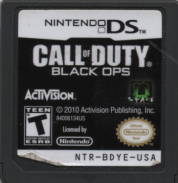 
Call of Duty: Black Ops | Nintendo DS | physical media | Data by MobyGames.com