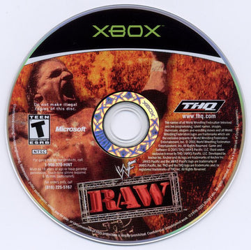 
WWF Raw | Xbox | physical media | Region: North America | source-country=Canada,United States | Data by MobyGames.com