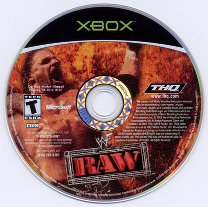 
WWF Raw | Xbox | physical media | Region: North America | source-country=Canada,United States | Data by MobyGames.com