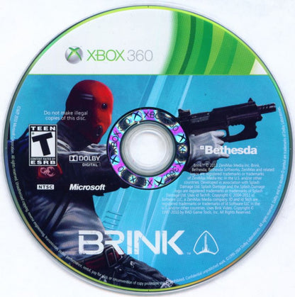 
Brink | Xbox 360 | physical media | Region: North America | source-country=Canada,United States | Data by MobyGames.com