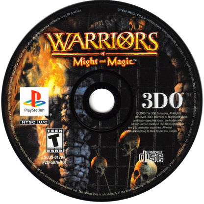 
Warriors of Might and Magic | PlayStation | physical media | Region: North America | source-country=United States | Data by MobyGames.com
