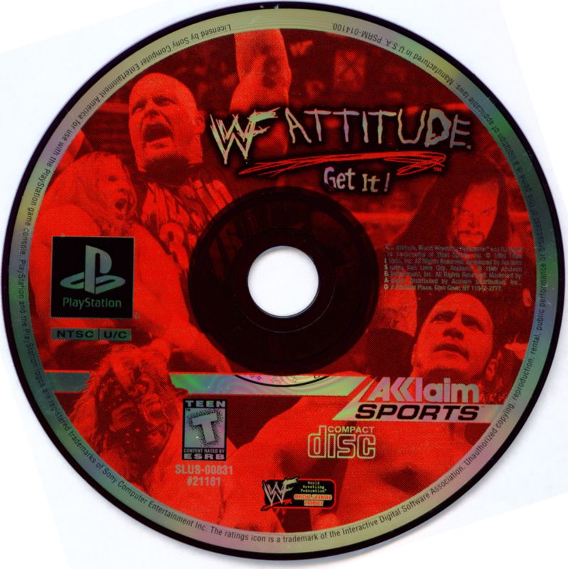 
WWF Attitude | PlayStation | physical media | Region: North America | source-country=United States | Data by MobyGames.com