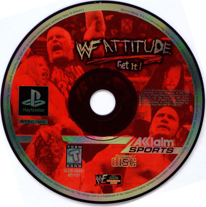 
WWF Attitude | PlayStation | physical media | Region: North America | source-country=United States | Data by MobyGames.com