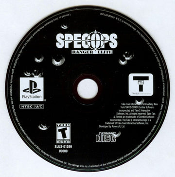 Spec Ops: Ranger Elite | PlayStation | physical media | region=North America | source-country=Canada,United States | zypher-v2 | moby-2dea1a23f769 | Data by MobyGames.com