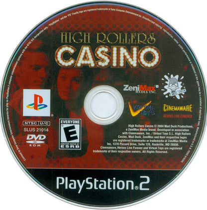 
High Rollers Casino | PlayStation 2 | physical media | Region: North America | source-country=United States | Data by MobyGames.com