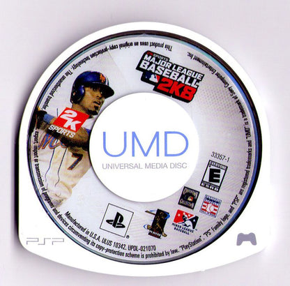 Major League Baseball 2K8 | PSP | physical media | region=North America | source-country=United States | zypher-v2 | moby-d7899ce2bd1c | Data by MobyGames.com
