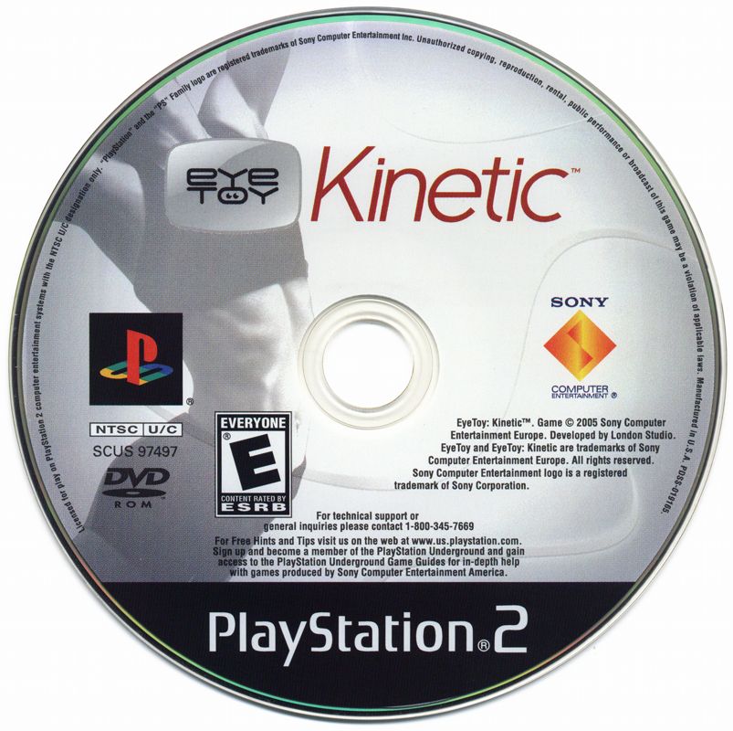 
EyeToy: Kinetic | PlayStation 2 | physical media | Data by MobyGames.com